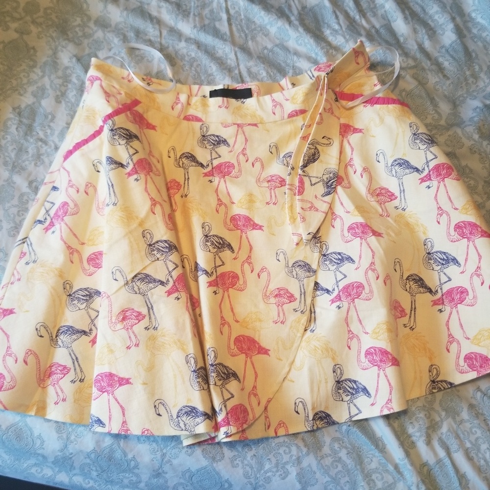 Collectif Flamingo Skirt